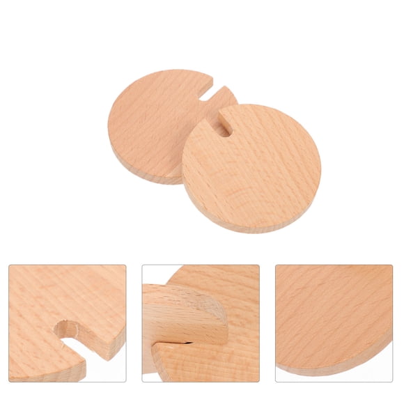 CTIRCHIU Wooden Sensory Bottle Supplies Educational Toy for Kids Compact Beige Lightweight and Durable