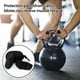 thumbnail image 4 of Almohadillas Gym Grip Pads UQOOQFA para levantamiento de pesas para hombre y mujer, color negro, 4 of 7