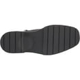 thumbnail image 4 of Sam Edelman Lovrin Black Leather Lace Up Rounded Toe Chunky Heeled Ankle Boots (Black Leather, 9.5), 4 of 6