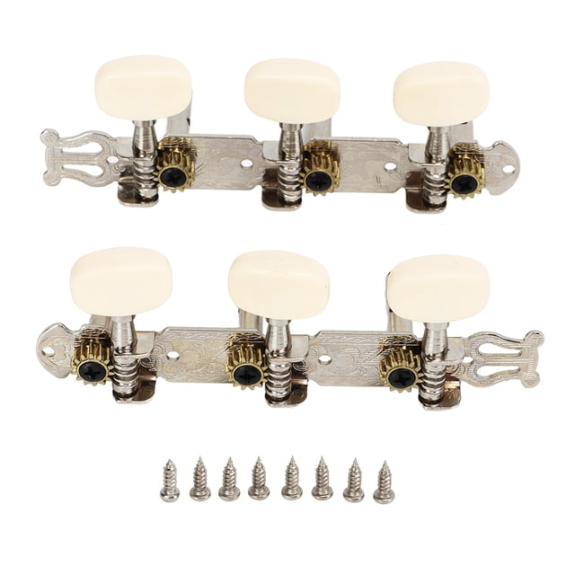 Guitar String Pegs Replacement, Guitar Tuning Pegs No Rusting Corrosion Proof Metal Plastic High Hardness For Maintenance