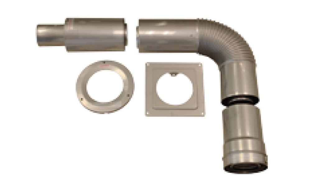 Noritz CvkH2 Concentric Horizontal Vent Kit Stainless Steel
