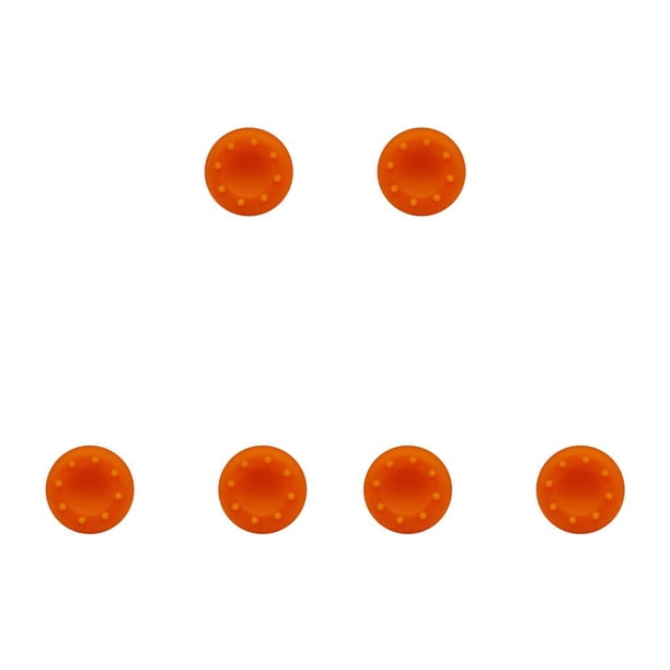 Sidaley 2 piezas Gamepad Thumbstick Covers Joystick Grips Cap Gaming Controller Reemplazo de piezas de repuesto para One Orange Type1 NO1