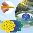 thumbnail image 3 of 4 Bebederos Flotantes de PVC con Forma de Flor para Abejas. Ideales para Polinizadores., 3 of 6
