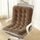 thumbnail image 4 of CaiYueKe Thickened Seat Cushion with Backrest, Soft Elastic Chair Pad for Office Dining Computer Chair, Home Decor Sofa Floor Pillow, Linen Polyester Cushion Cover, 4 of 7