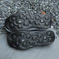 thumbnail image 4 of Slip on Casual Slippers Soft Insole Breathable Mesh Upper Easy Memory Foam Pedicure Style Spring Home Comfort, 4 of 7