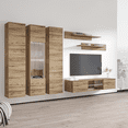 thumbnail image 3 of Fly C5 33TV Wall Mounted Floating Modern Entertainment Center, 3 of 5