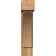 thumbnail image 2 of Ekena Millwork 8"W x 32"D x 36"H Thorton Block Rough Sawn Bracket w/ Offset Brace, Western Red Cedar, 2 of 25