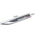 thumbnail image 3 of 3D Metal Styling Car Emblem Fender Stickers Side Body Decor Badge Decal For Nismo Modus Espace Laguna Auto Accessories black For NISMO, 3 of 6