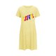 thumbnail image 4 of Camisón corto de mujer, vestido de largo medio con estampado de moda, camisón corto extragrande de mujer, camisón de manga corta con estampado de pecho a la moda, camisón de mujer, 4 of 6
