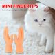 thumbnail image 3 of 1 Par Mini Manos Juguete Gatito Cachorro Funda para El Dedo Guantes Masajeadores para, 3 of 9