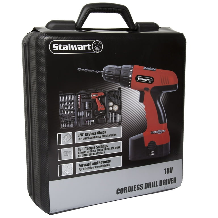 18-Volt 3/8 in. Cordless Drill Set (89-Piece) 18-Volt 3/8 in. Cordless Drill Set (89-Piece)