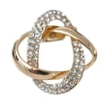 thumbnail image 2 of Anillo para bufanda, soporte para envolver a la moda, moderno para mujer, para ropa, pañuelo, Clip para chal de Metal, regalo de joyería, cierre de Oro, 2 of 8