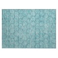 thumbnail image 2 of Addison Rugs Chantille Indoor/Outdoor Transitional Geometric Teal Washable Rectangle Rug, 1'8" x 2'6", 2 of 6