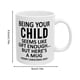 thumbnail image 2 of Taza de café de cerámica de 325 ml | Diseño original con letras del alfabeto | Apto para microondas y lavavajillas | Regalo único para militares, hombres, mujeres, familiares, amigos, compañeros, 2 of 5