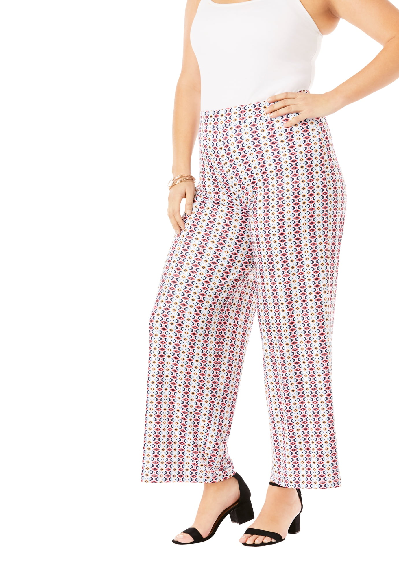 knit palazzo pants nike