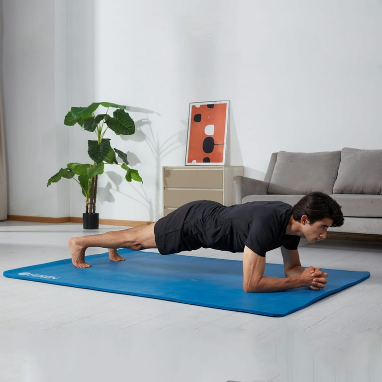 RYTMAT Extra Large Yoga Mat 78x51 10mm Thick Foam Exercise Mats Floor  Pilates Workout Matt Purple