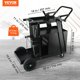 thumbnail image 2 of Carrito de soldadura VEVOR de 2 niveles, 4 cajones, 120 kg de capacidad con ruedas, 2 of 9