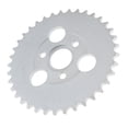 thumbnail image 4 of Piñón de motocicleta plateado Moto 420 Cadena 37t Piñón de diente para shamjiam 420 37T piñón de cadena trasero, 4 of 8