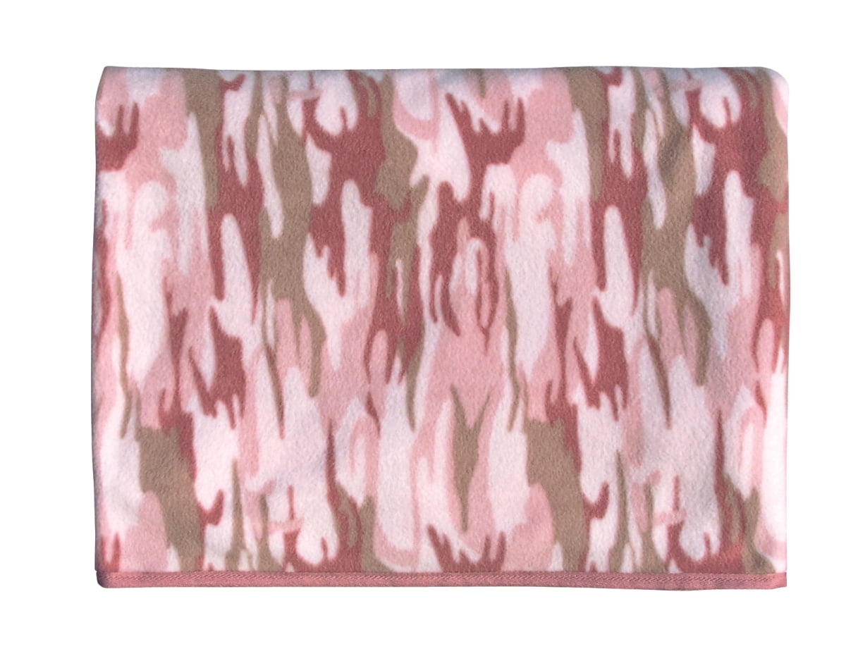 Soft, Warm Camouflage Fleece Blankets