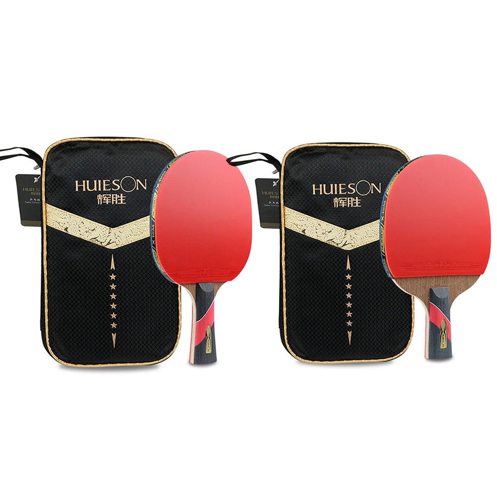 linyes Table Tennis Paddle Single 6 Star Training Carbon Fiber for Ping Pong Rackets
