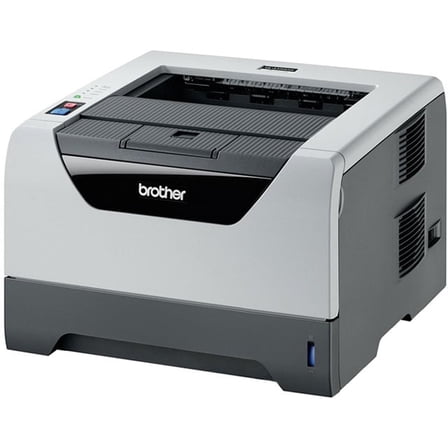 Restored Brother HL-5370DW Monochrome Laser Printer – Wireless & Wired Networking, Duplex Printing, TN-450 Toner Compatible (Refurbished)