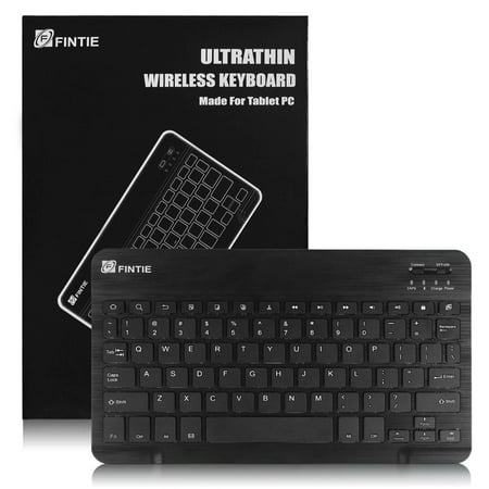 Fintie 10-Inch Ultrathin (4mm) Wireless Bluetooth Keyboard for Android Tablet Samsung, ASUS and Other Android (Best Japanese Keyboard Android)