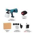 thumbnail image 2 of 1000ML 1500W Cordless Electric Spray Gun 3Nozzle Flow Control Airbrush High Power Paint Sprayer Airbrush For 18V Battery, 2 of 8
