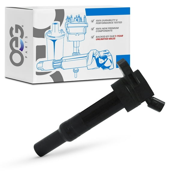 OEG Parts New Ignition Coil For Hyundai Elantra 1.8L 11-15 & 2.0L 2015, Elantra GT 1.8L 2013 & 2.0L 2014, Tuscon 2.0L 14-15, Kia Forte 1.8L 2.0L 14-15, Soul 2.0L 12-15, Forte5 1.6L 14-15