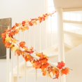 thumbnail image 3 of Stijggn Fall leaves Garland Vines for Bedroom Hanging Vine Garland Artificial Autumn Foliage Garland Thanksgiving Decor for Home Wedding Party, 3 of 6