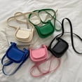 thumbnail image 2 of Mini Top-Handle Bag Adjustable Strap Button Solid Color Square Ins Style Lipstick Purse Crossbody Bag for Daily Life, 2 of 7