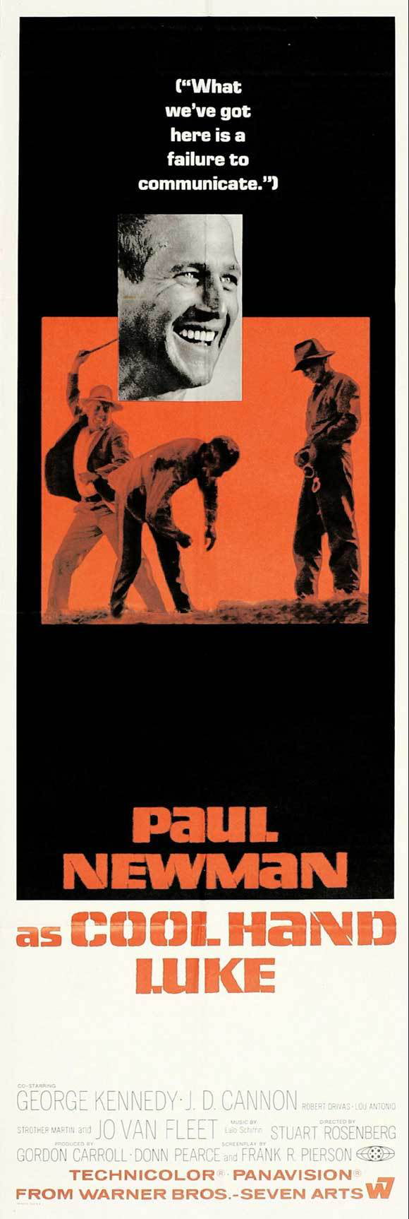 Paul Newman Cool Hand Luke Film Advertisement Retro Metal Wall Plaque Art Sign