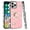 Pink, variant on For Apple iPhone 14 (6.1") Diamonds Bling All Around Edges Sparkly Glitter Hybrid Ring Stand Holder Fashion Good Luck Cover ,Xpm Phone Case [ Pink ]