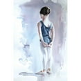 thumbnail image 3 of Wild Apple Graphics 17x24 Black Modern Framed Museum Art Print Titled - First Day at Ballet, 3 of 5