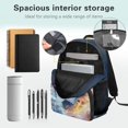 thumbnail image 5 of Bulopur Boys 17 Inch Backpack 4 in 1 Fire Lightning Soccer Ball Print School Bag with Lunch Bag, Water Bottle Sleeve and Pencil Case for Kids Aged 4-8, 5 of 8
