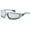 Silver Mirror, variant on Choppers Sunglasses - 924 Black Frame / Smoke Lens
