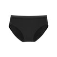 thumbnail image 4 of Blmnix Panties for Women Hipster Cotton Underwear Breathable Soft Black Panties, 4 of 5