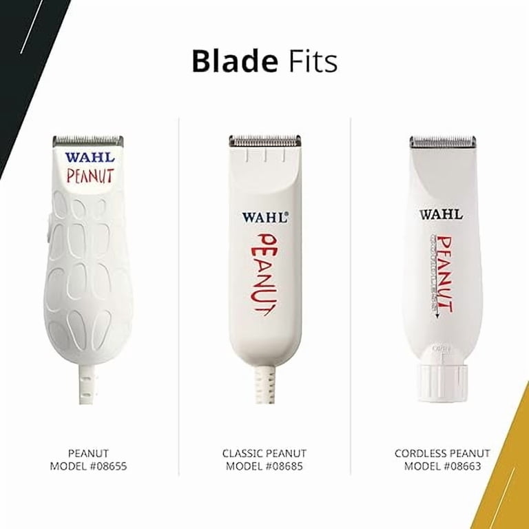 Wahl Peanut Replacement Blade Set for Clipper Trimmer 8685, 8655