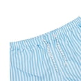 thumbnail image 6 of Sngxgn Men’s Shorts Casual Drawstring Summer Beach Shorts(Blue,L), 6 of 9