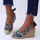 thumbnail image 1 of Verano Color sólido Baotou Sandalias de cuña diarias serpentinas para mujer Zapatos de mujer Wmkox8yii shjk1868, 1 of 9