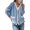 Blue, variant on Vedolay Womens Fall Tops Women's Fashion Suit Open Front Long Sleeve Fitted Ruffle Casual Office Jacket,Blue One Size
