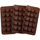 thumbnail image 1 of Mujiang 3 PCS 15-Cavity Cordial Gummy Candy Mold Moldes de chocolate de silicona Fokelyi WRMH-68, 1 of 5