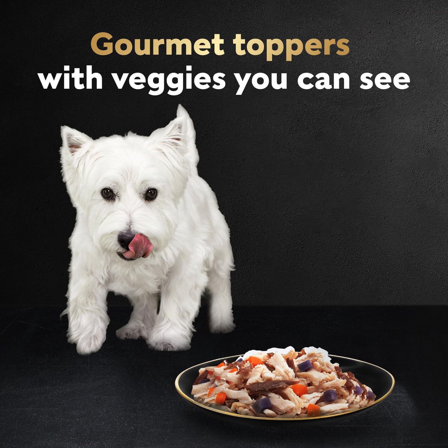 Cesar Wholesome Bowls Beef, Chicken, Carrots & Purple Potato Adult Wet Dog Food, 85g