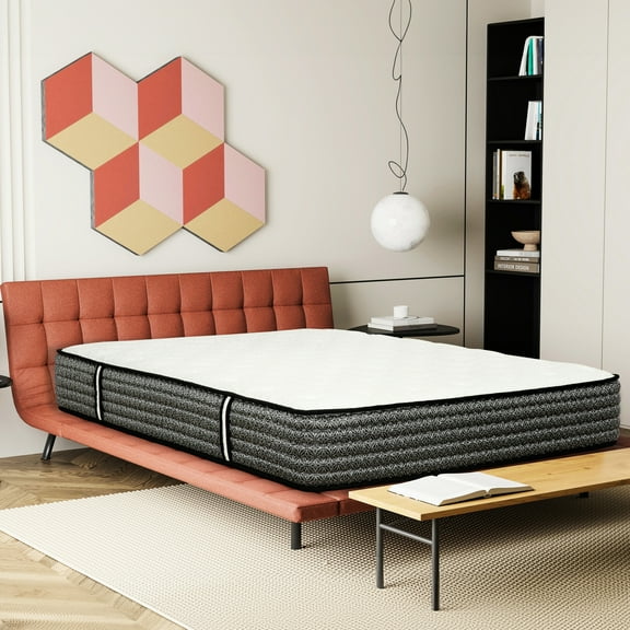 12 In. King Size Mattress - Gel Memory Foam For A Comfortable And Restful Night Rejuvenating Rest