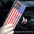 thumbnail image 3 of For REVVL 7 Pro 5G Tough Strong MetKase Hybrid (Magnet Mount Friendly) + Tempered Glass Case Cover - USA, 3 of 6