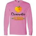 thumbnail image 3 of Inktastic Clearwater Florida Orange in Heart Long Sleeve T-Shirt, 3 of 5