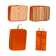thumbnail image 2 of 4 cubos de embalaje para maletas de viaje, organizadores, bolsas de equipaje ligeras. Naranja, 2 of 9