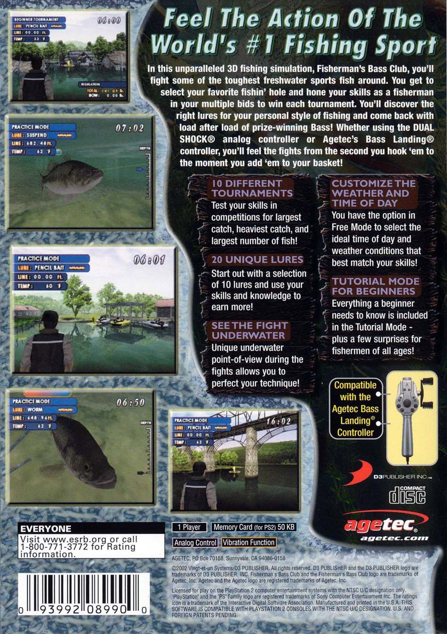 Fisherman's Bass Club - PlayStation 2 