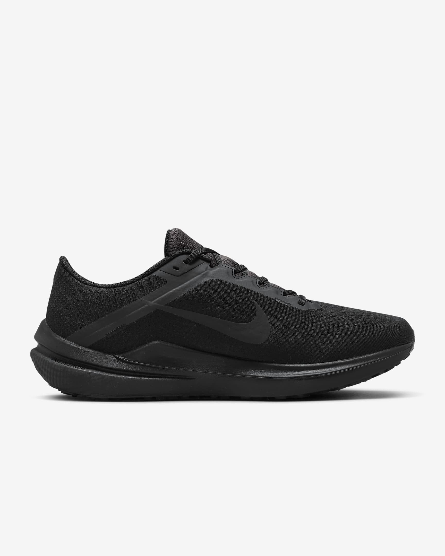 NIKE Winflo 10 Men's Trainers Sneakers Shoes, Black Black Anthracite Black, 13