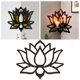 thumbnail image 2 of Estantes de esquina de madera para flores y agua, estante de pared negro con cristal, estante decorativo para colgar en la pared, estantes para flores, dormitorios, salón, sala de lectura, 2 of 5
