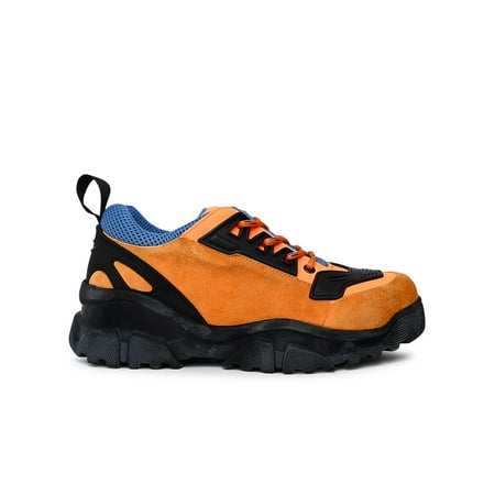 

NOOVA SPACE Man Orange Technical Fabric Sneakers